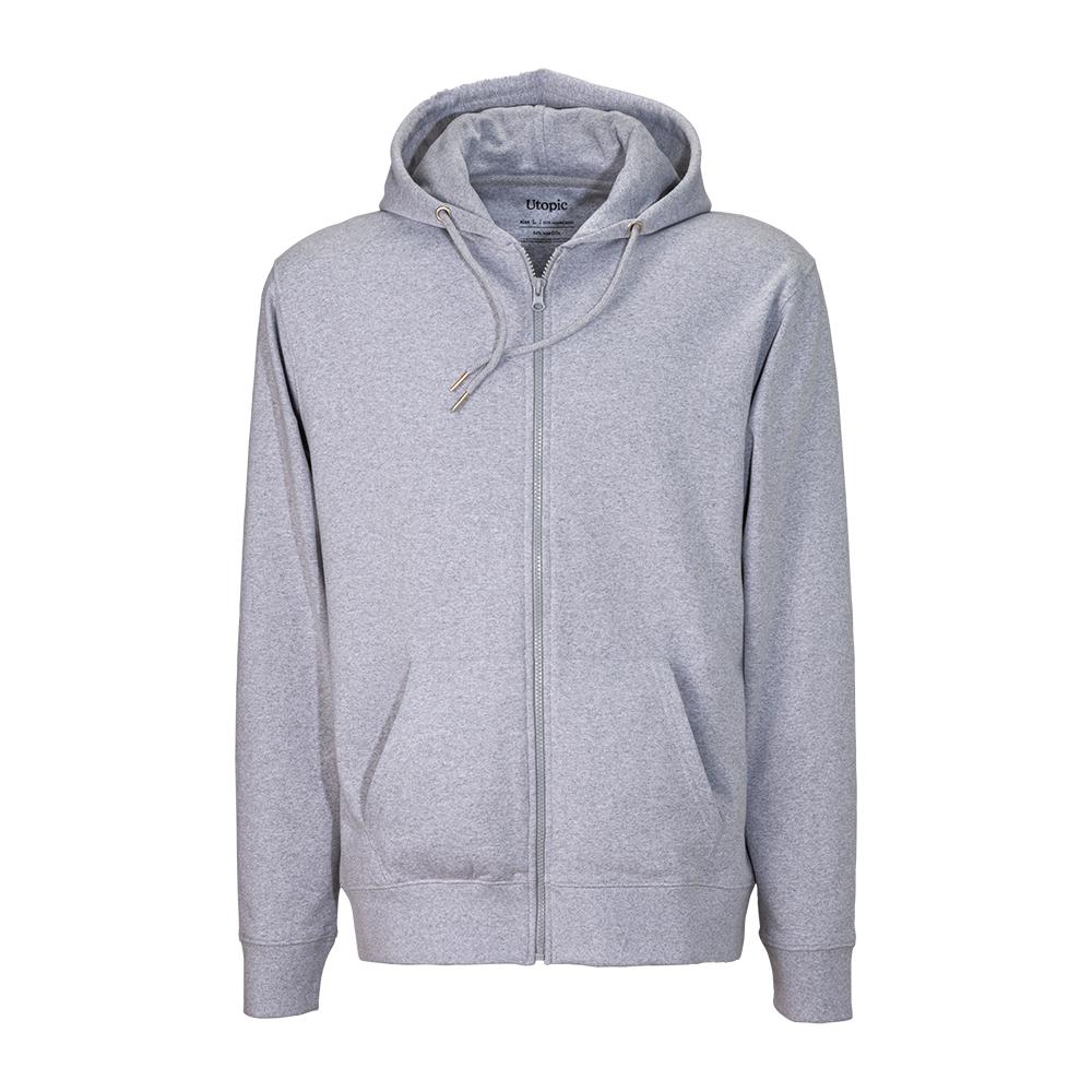 Felpa con cappuccio e zip unisex in cotone e poliestere rigenerati da 280 g/m2 Felpa con cappuccio e zip unisex in cotone e poliestere rigenerati da 280 g/m2